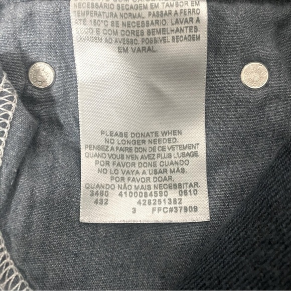 Levis Vintage Red Tab 511 Black Skinny Jean 27x27 14 Regular - Picture 9 of 11